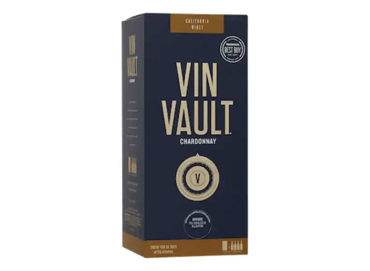 Vin Vault chardonnay boxed wine
