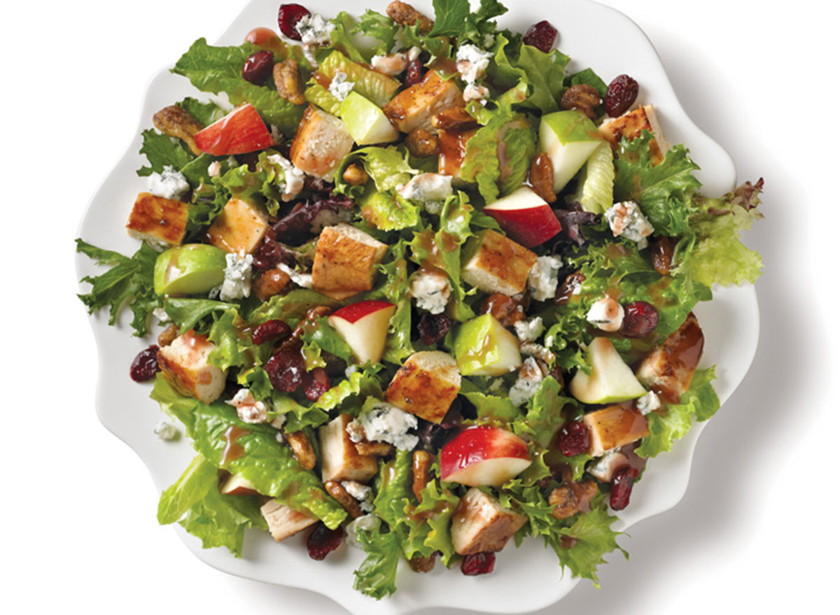 wendys apple pecan chicken salad