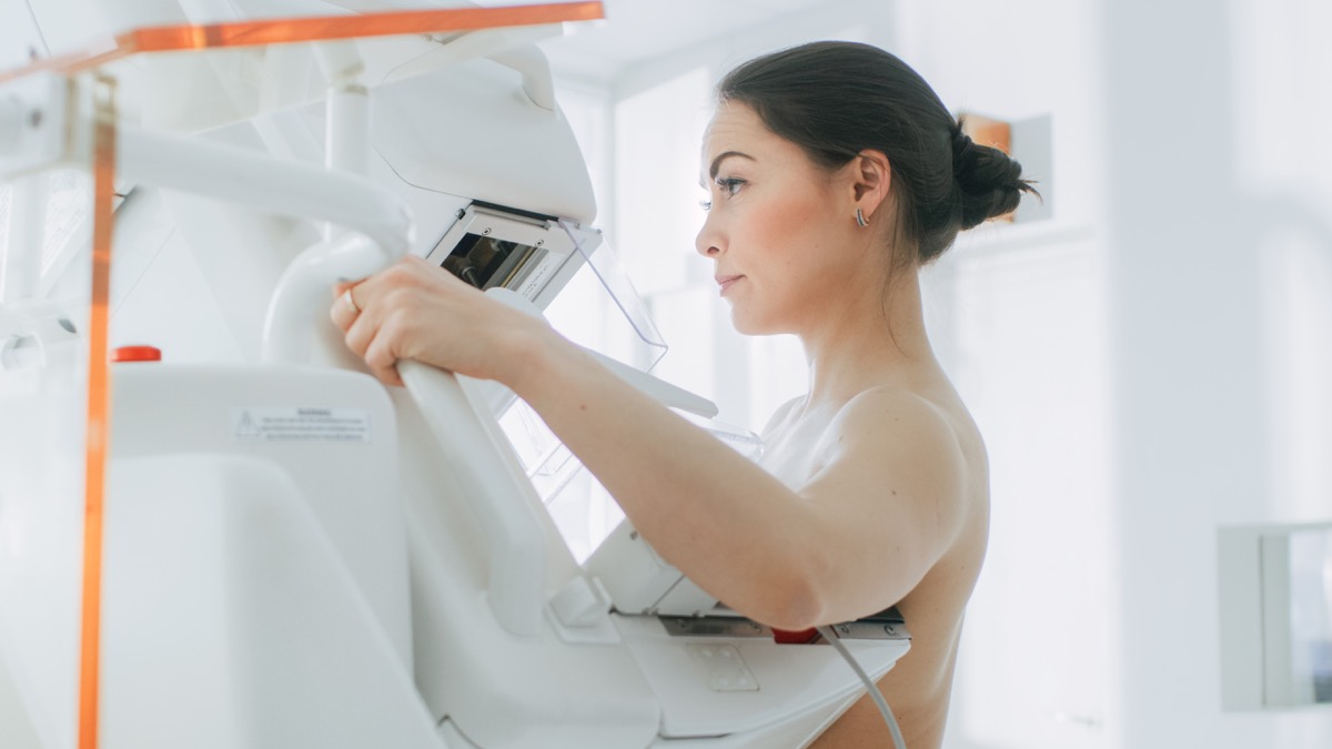 Female Does Cancer Preventive Mammography