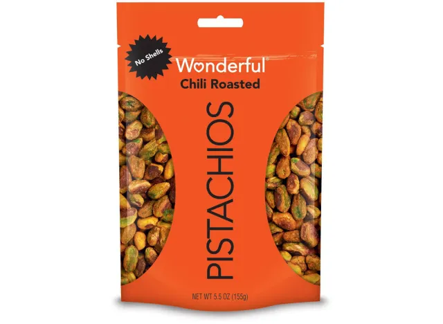 Wonderful chili roasted no shell pistachios