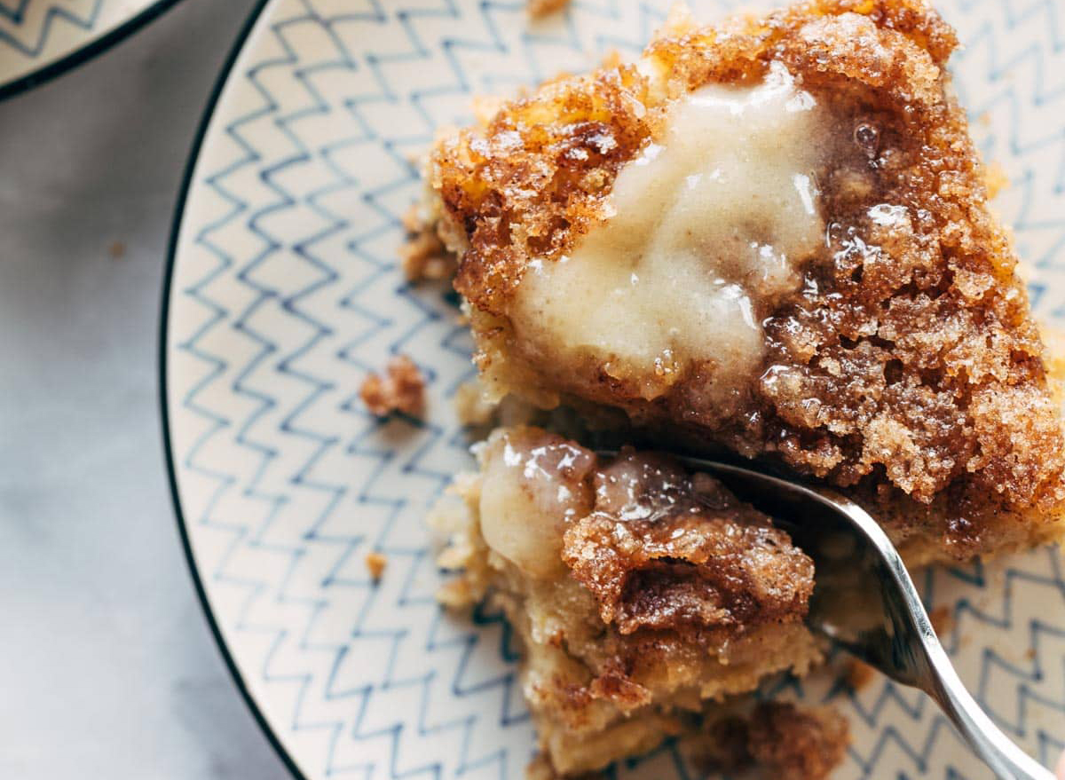 Apple Cake with Honey Butter