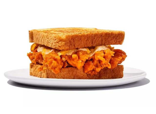 Hooters Original Chicken Strip Sandwich