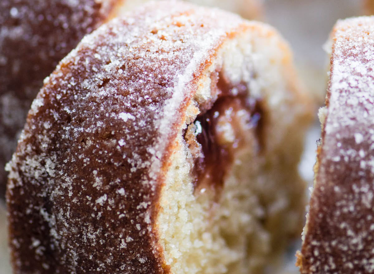 Jelly Doughnut Bundt Cake