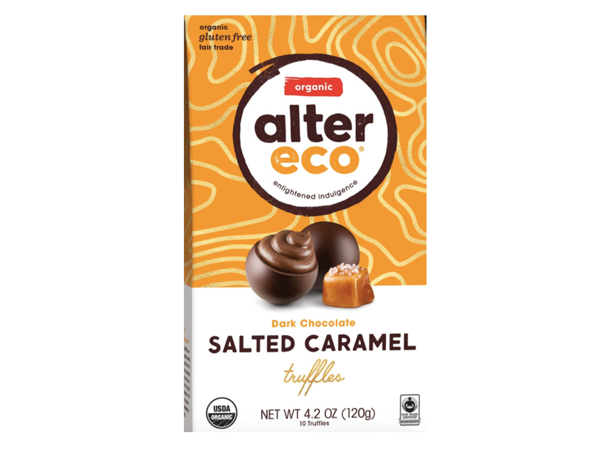 alter eco salted caramel truffles