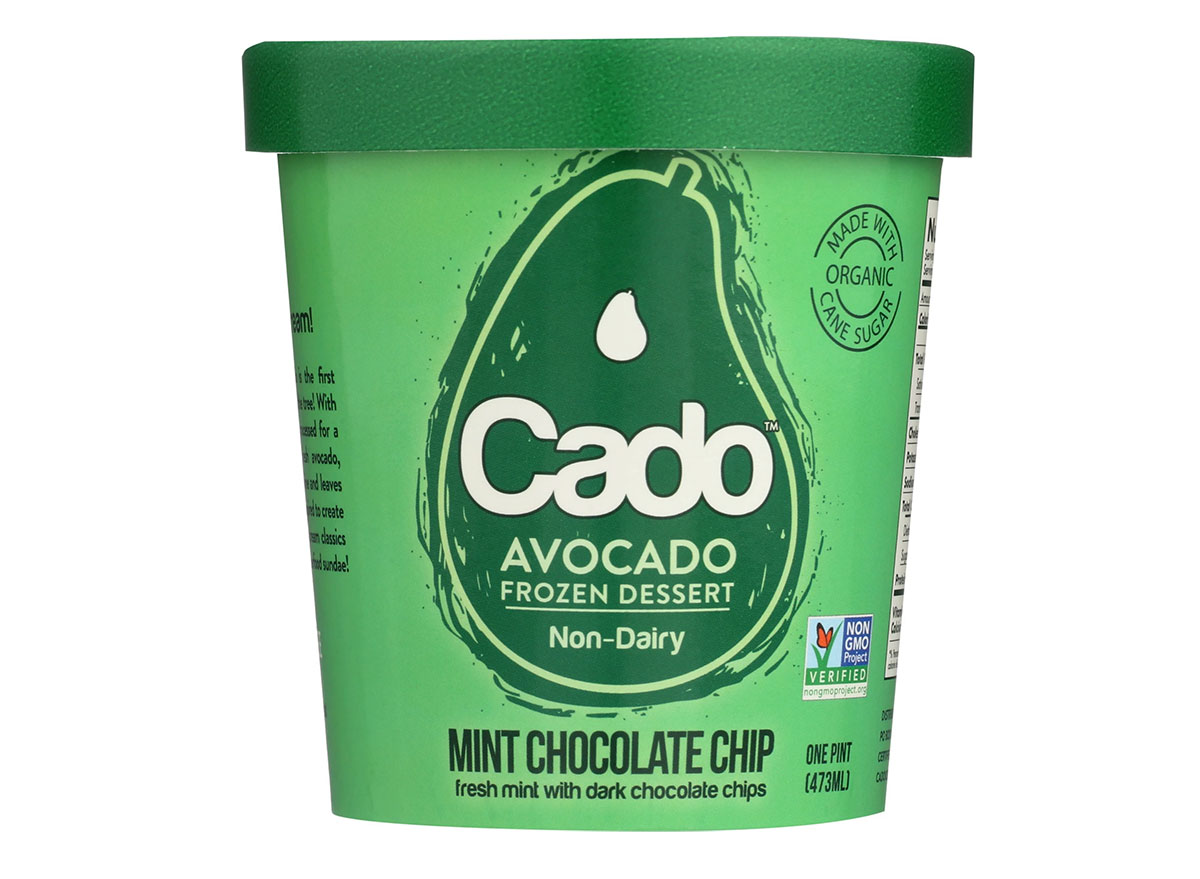 carton of cado non dairy avocado dessert