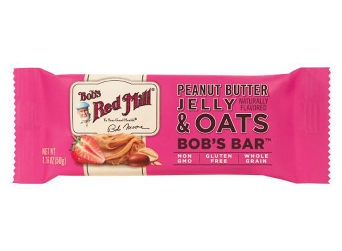 bobs red mill peanut butter jelly bar