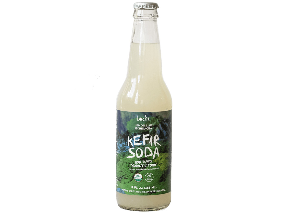 buchi kefir soda lemon lime echinacea