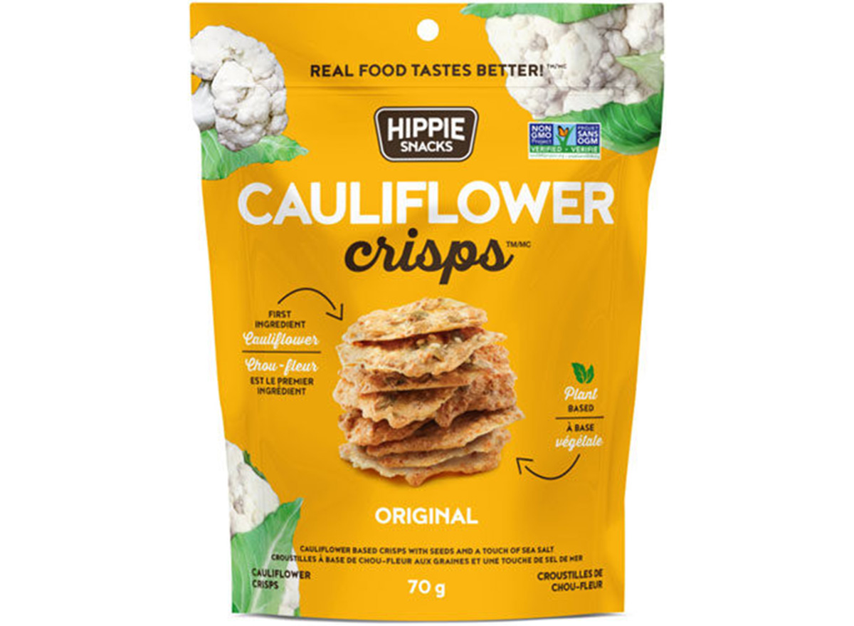 cauliflower crisps hippie snacks