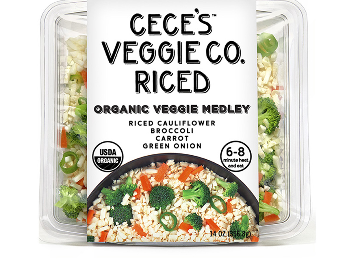 ceces veggie co riced organic veggie medley