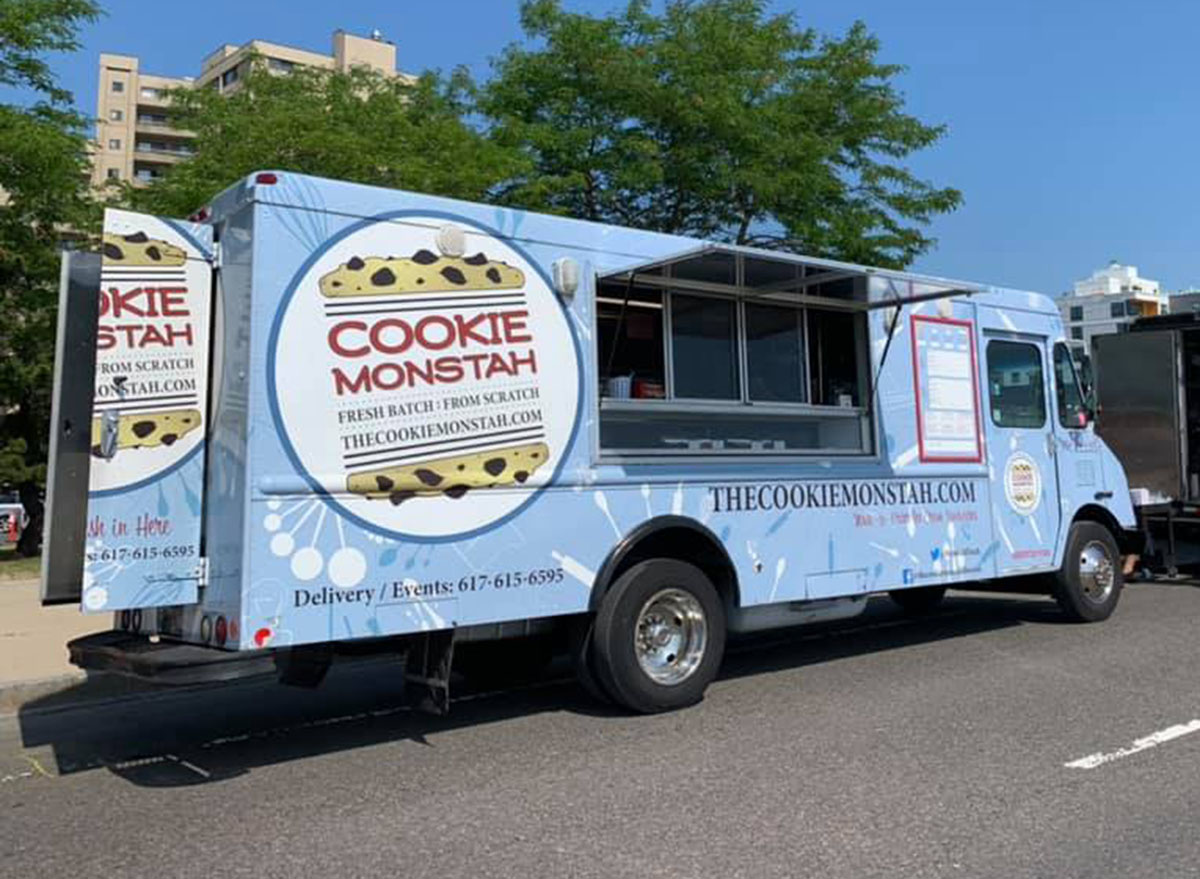 cookie monstah food truck exterior