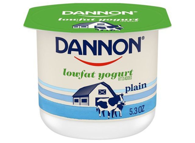 dannon lowfat yogurt plain