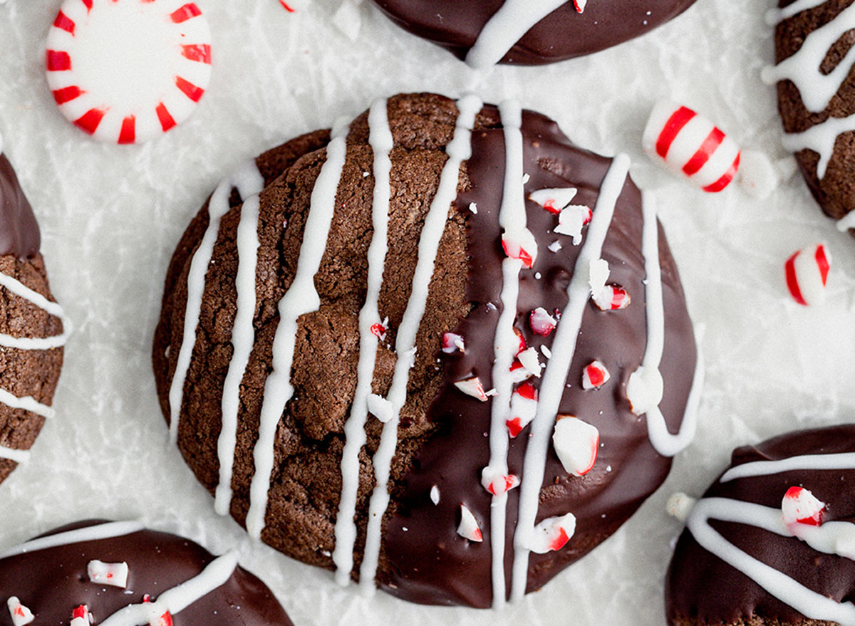 death by chocolate peppermint cookies
