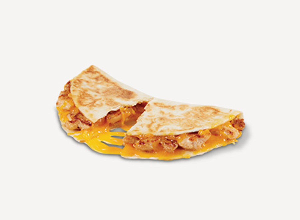 del taco chicken quesadilla snacker