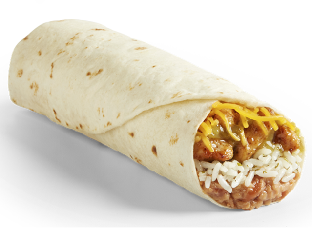 Del Taco Spicy Grilled Chicken Burrito