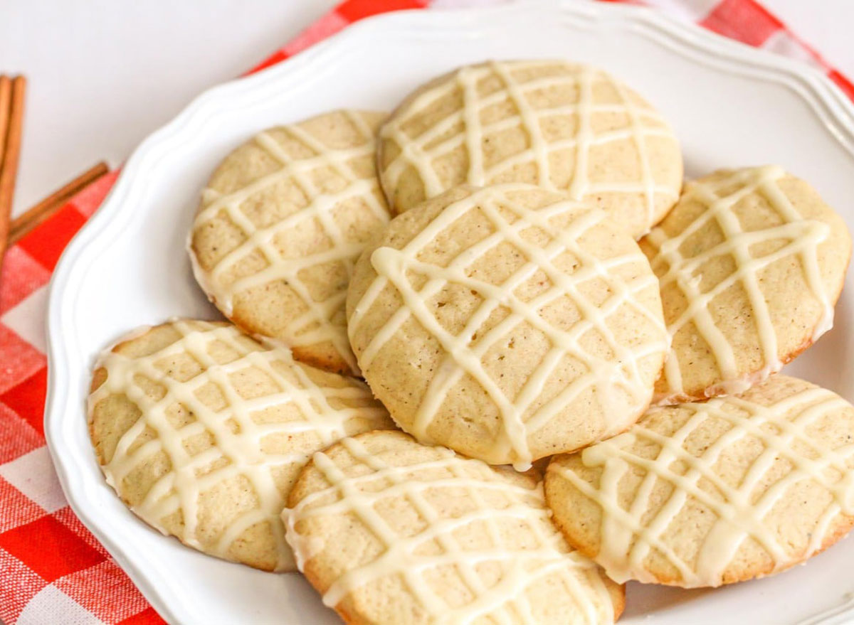 eggnog cookies