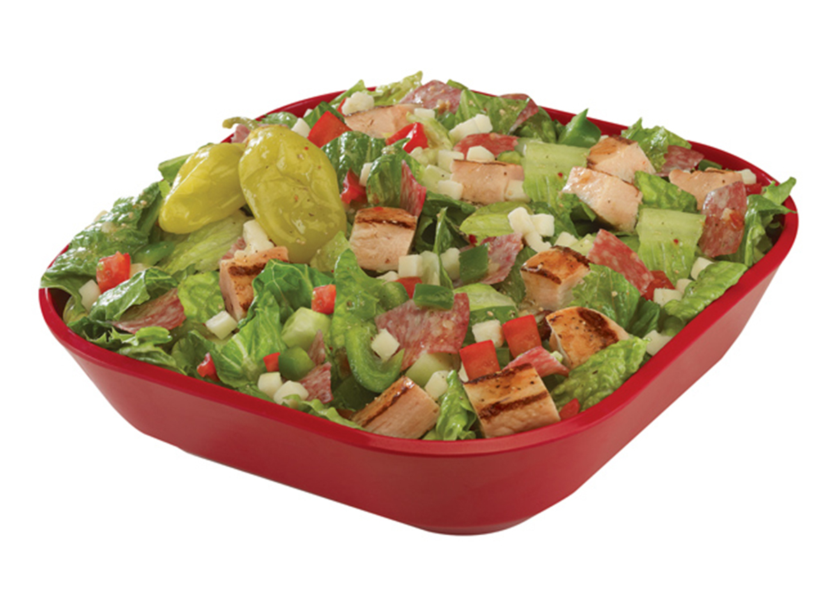 firehouse subs italian chopped salad with chicken