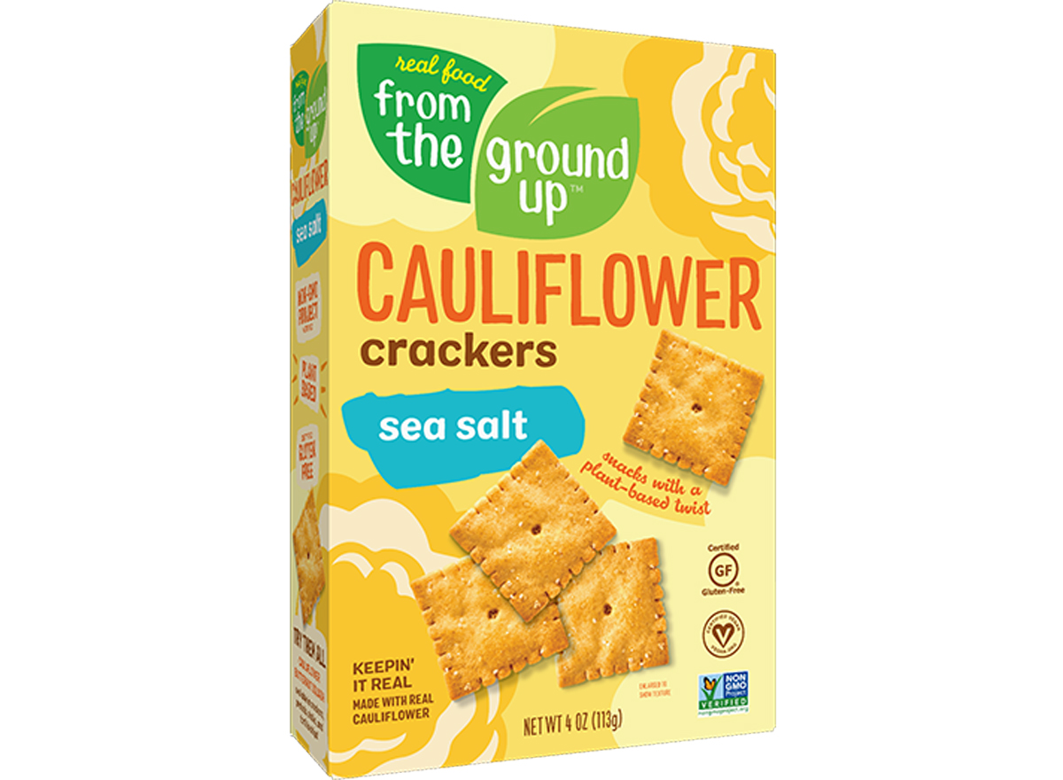 from the ground up cauliflower crackers