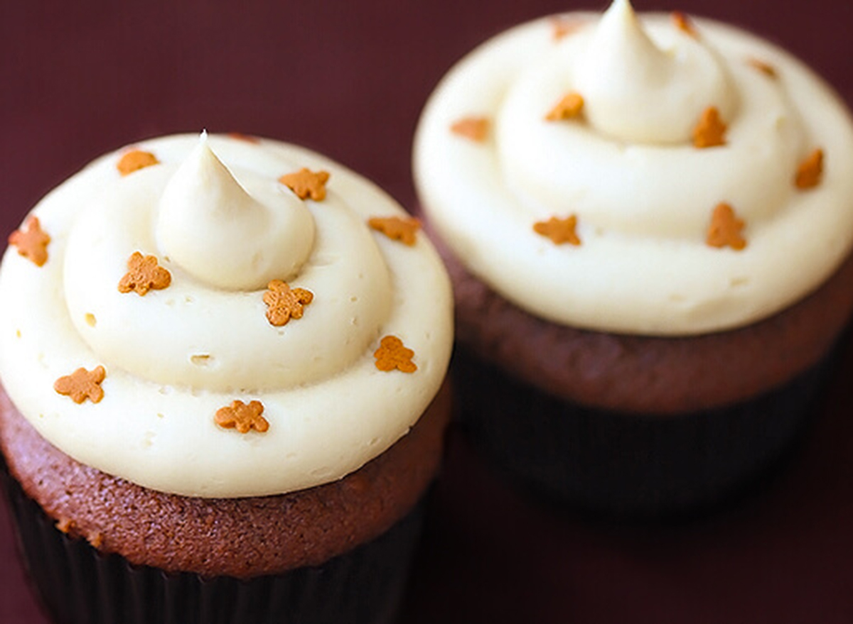 gingerbread cupcakes