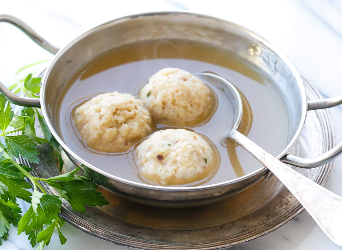 grandmas matzo ball soup