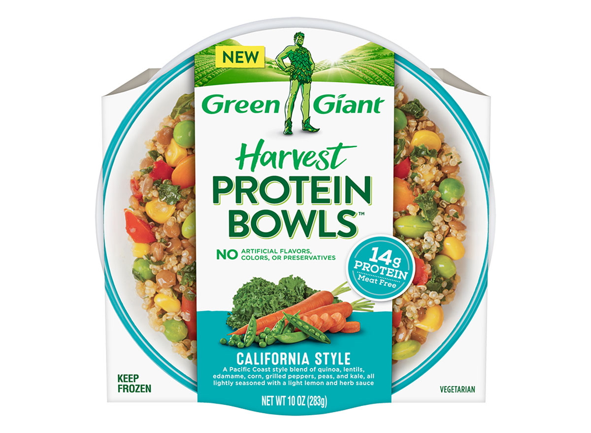 green giant harvest protein bowls california style
