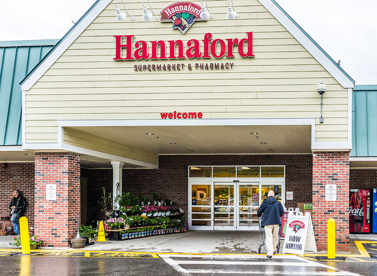 hannaford supermarket in maine