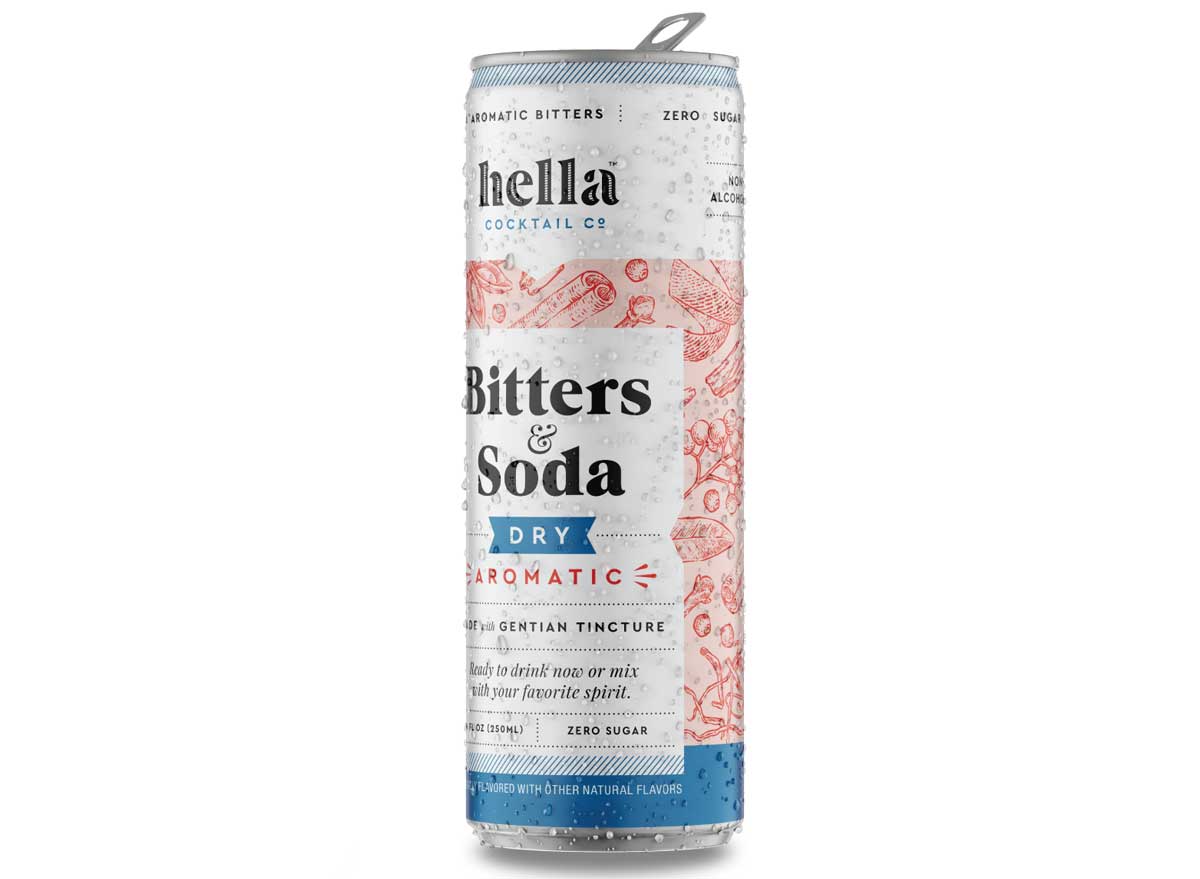 Hella cocktail bitters and soda dry