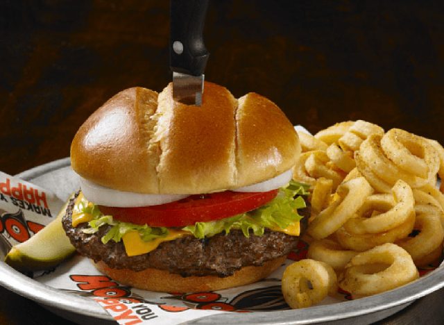 hooters build your own burger