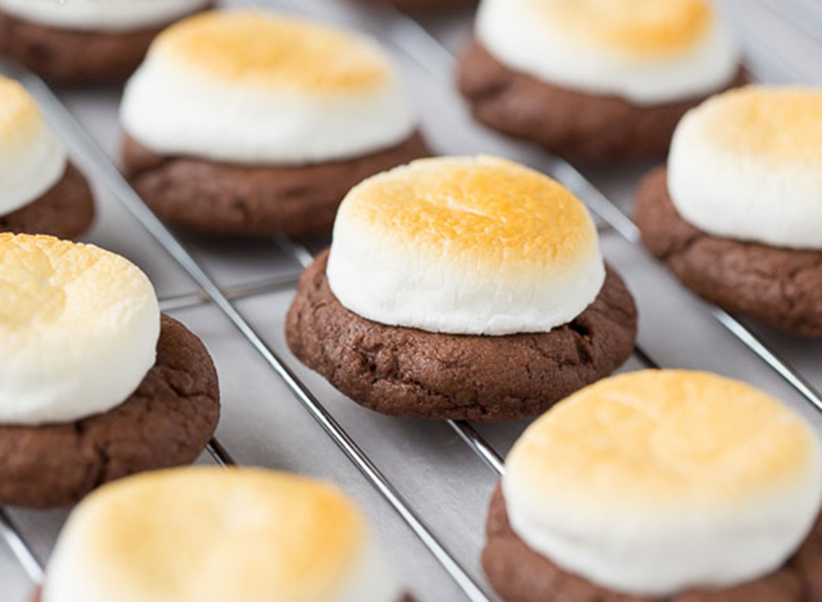 hot chocolate cookies