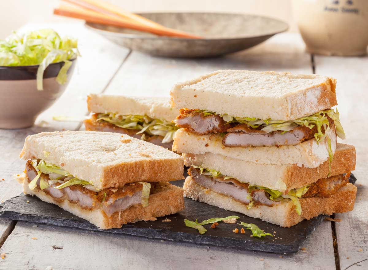 Japanese katsu sando