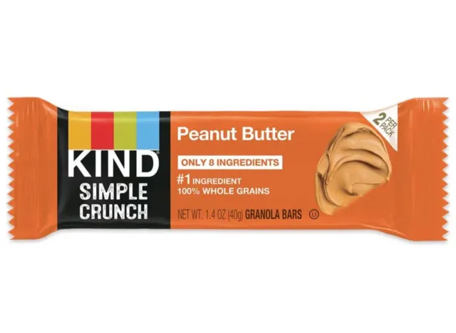 KIND simple crunch peanut butter flavor