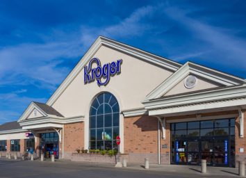 kroger storefront during a sunny day