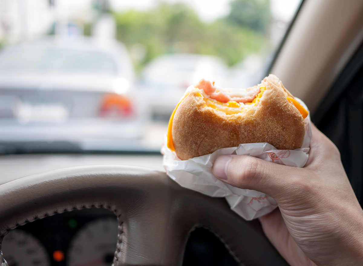 Breakfast sandwich