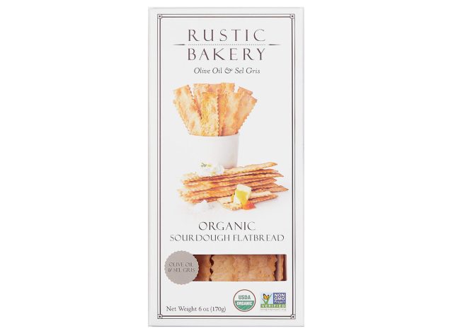rustic bakery olive oil salt sourdough cracker