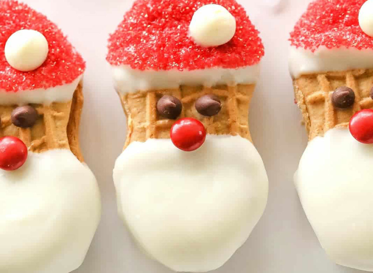 santa cookies