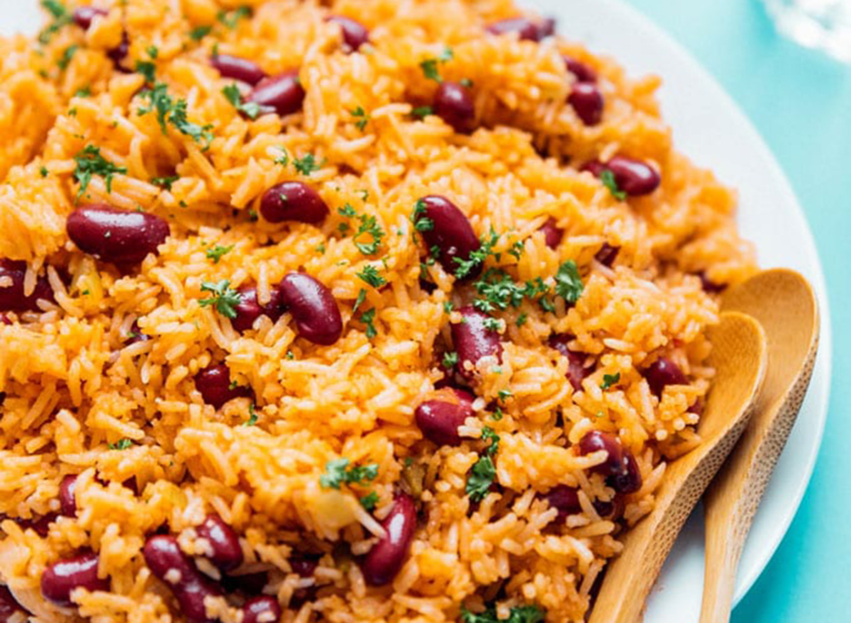 spanish rice and beans recipe