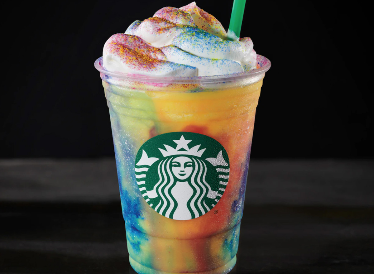 starbucks tie-dye frappuccino