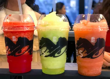 Taco Bell Cantina boozy drinks