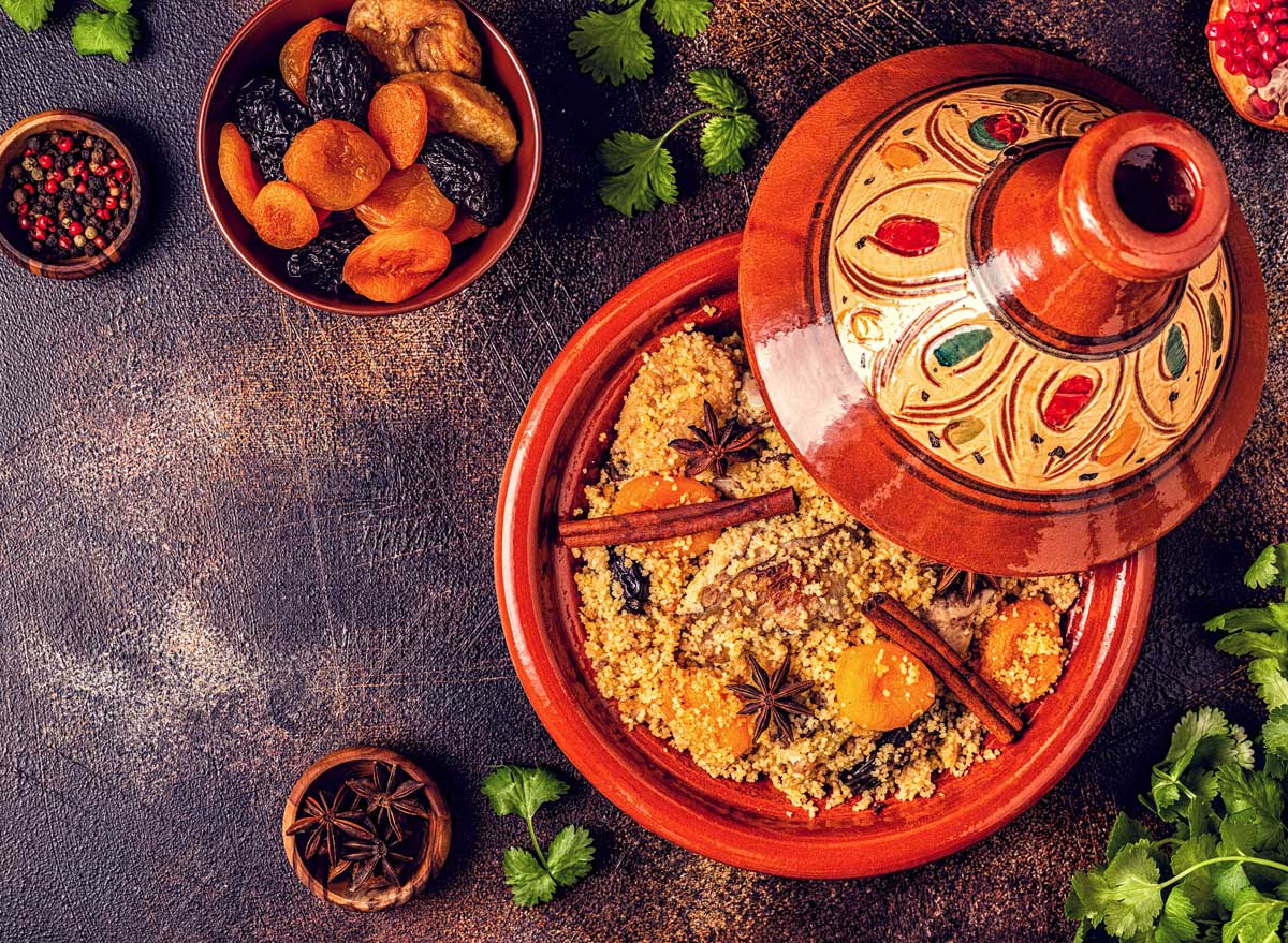 Tajine north african cuisine morroco