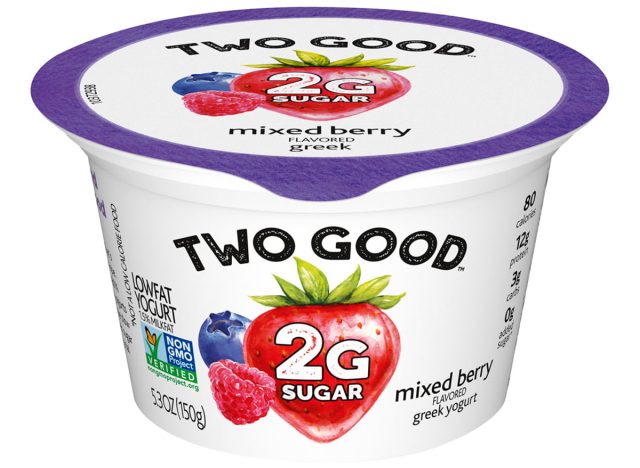 two good mixed berry yogurt