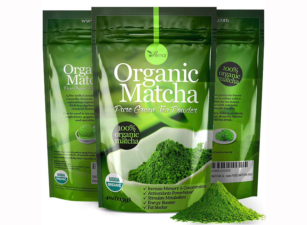 uvernal organic matcha green tea powder