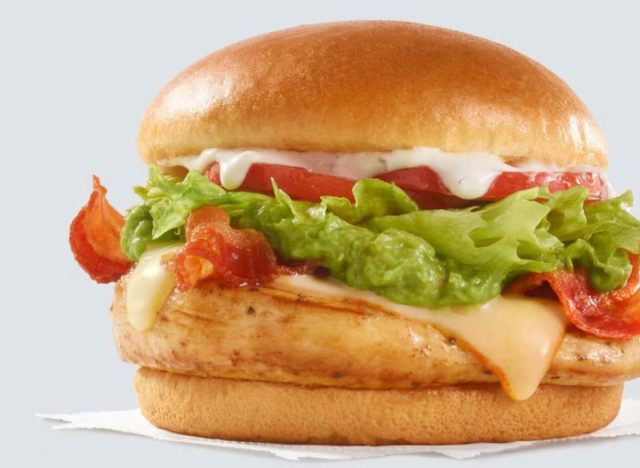 wendys grilled avocado blt chicken sandwich