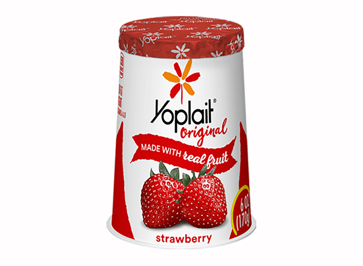 yoplait original strawberry yogurt