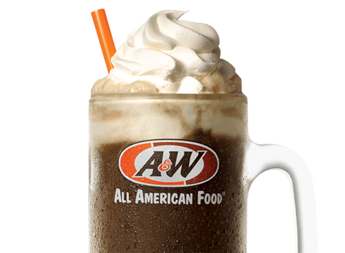 a&w root beer float