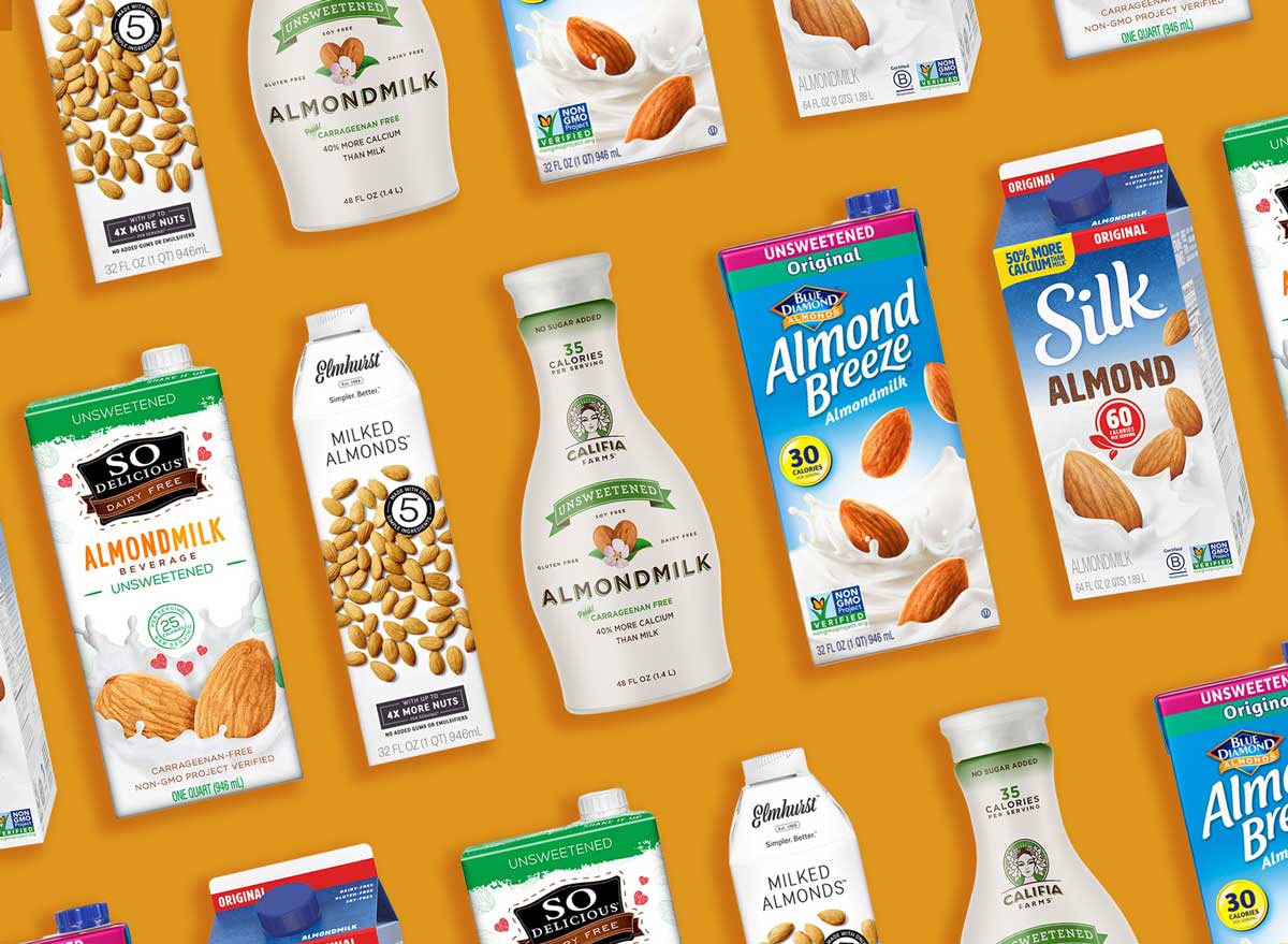 Best almond milk brands