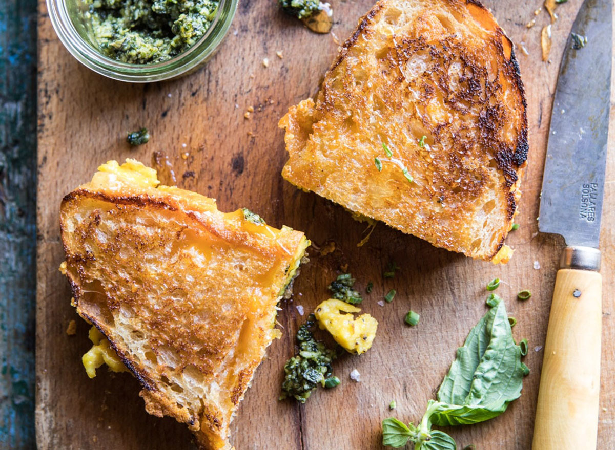 breakfast grilled cheese