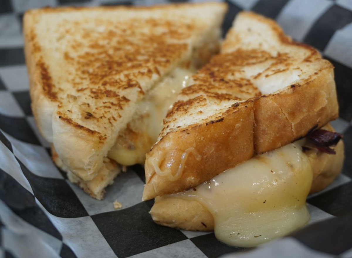 brothertons black iron barbecue texas grilled cheese