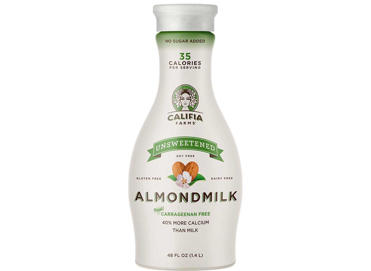 8 Best Almond Milk Brands, According To Nutritionists — Eat This Not That