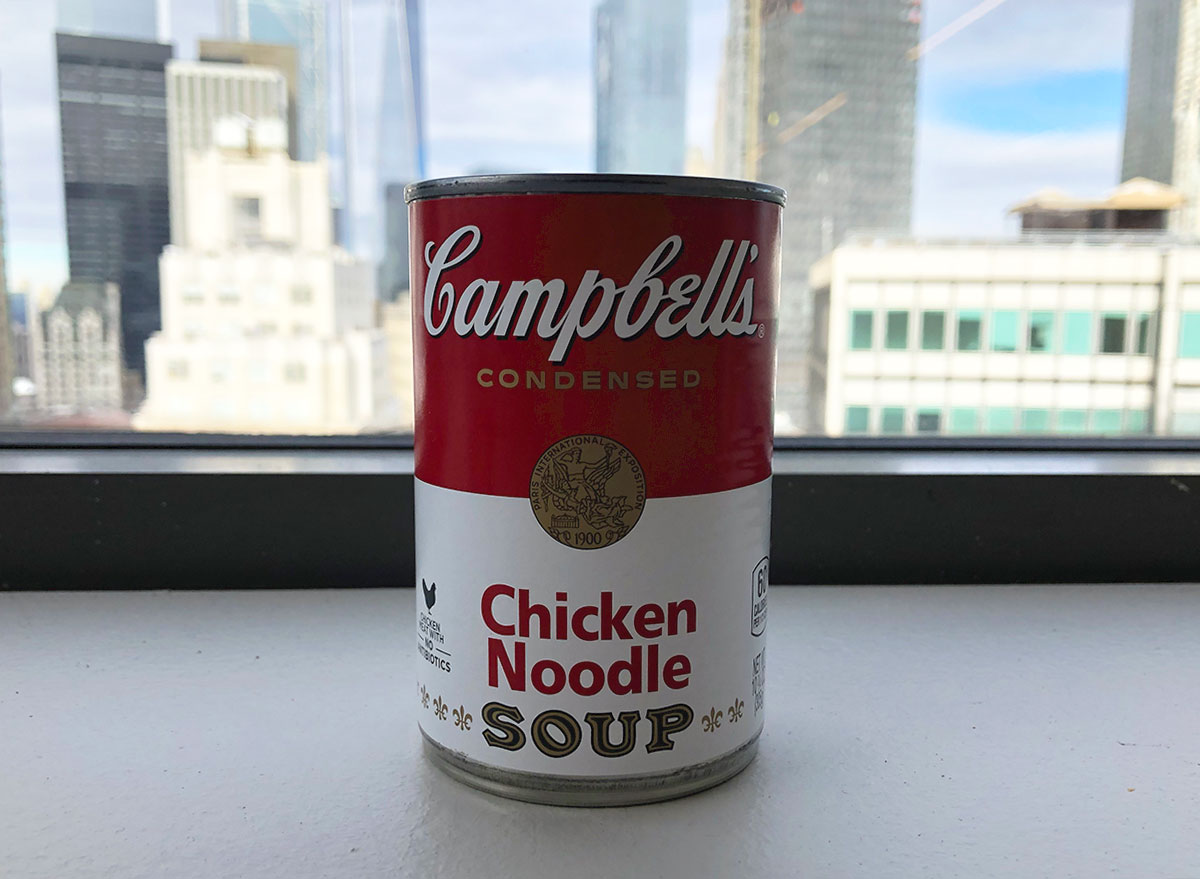 campbells chicken noodle soup