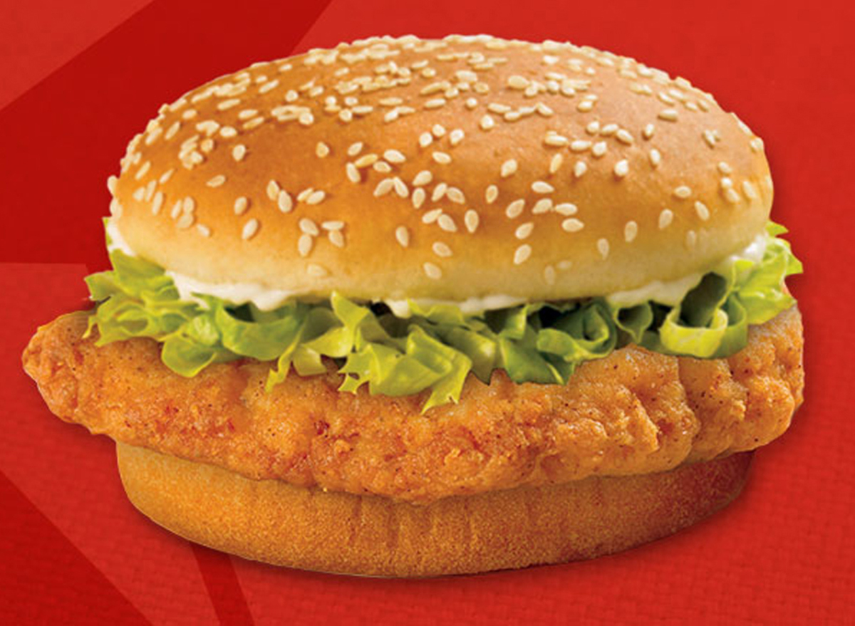 churchs chicken original chicken sandwich