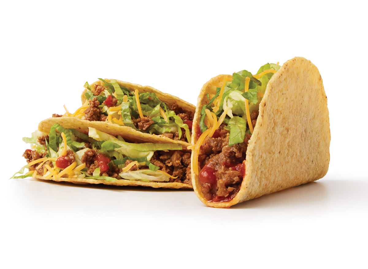 crispy beef taco from taco john's